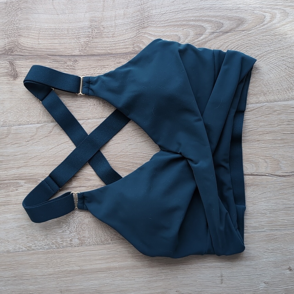 Candy wrap sports bra
